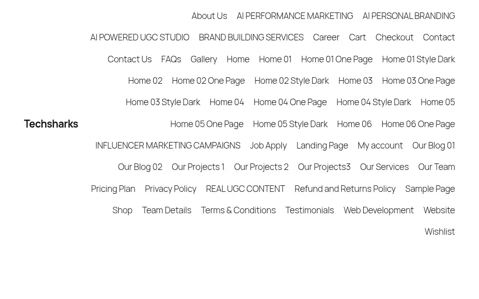 Screenshot of techsharks.in