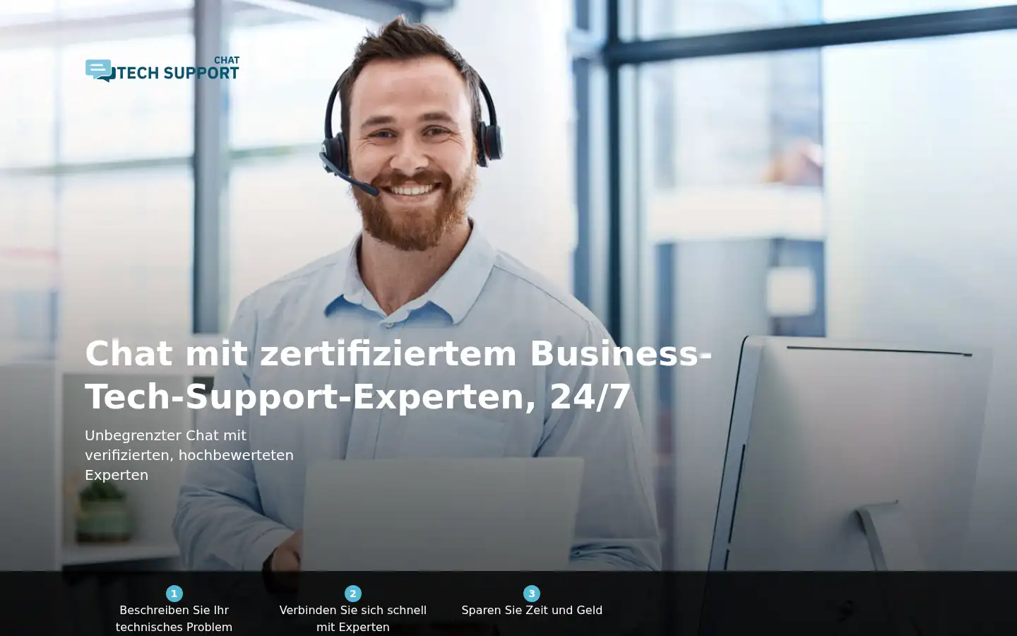 Screenshot of techsupportchat.de