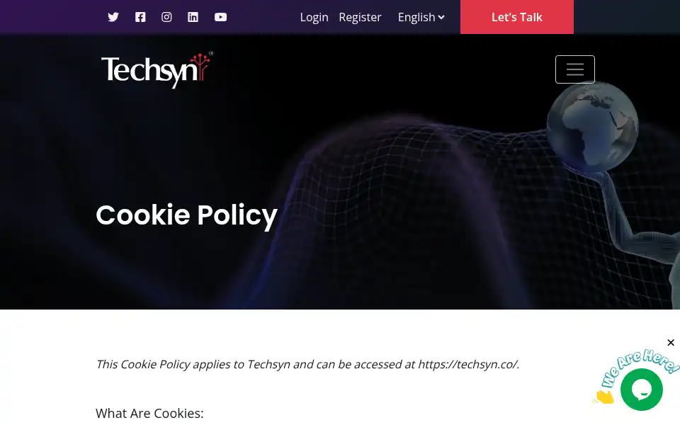 Screenshot of techsyn.co
