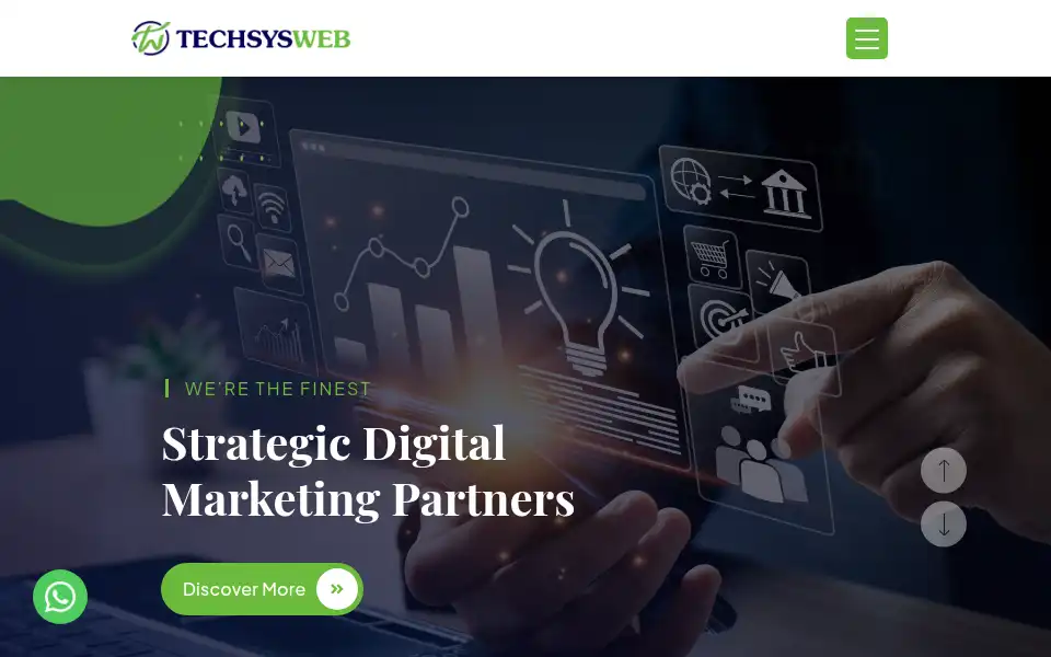 Screenshot of techsysweb.com