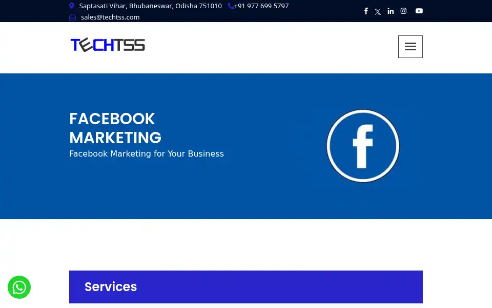 Screenshot of techtss.com