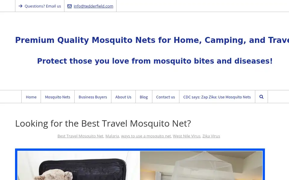 Screenshot of tedderfield.com