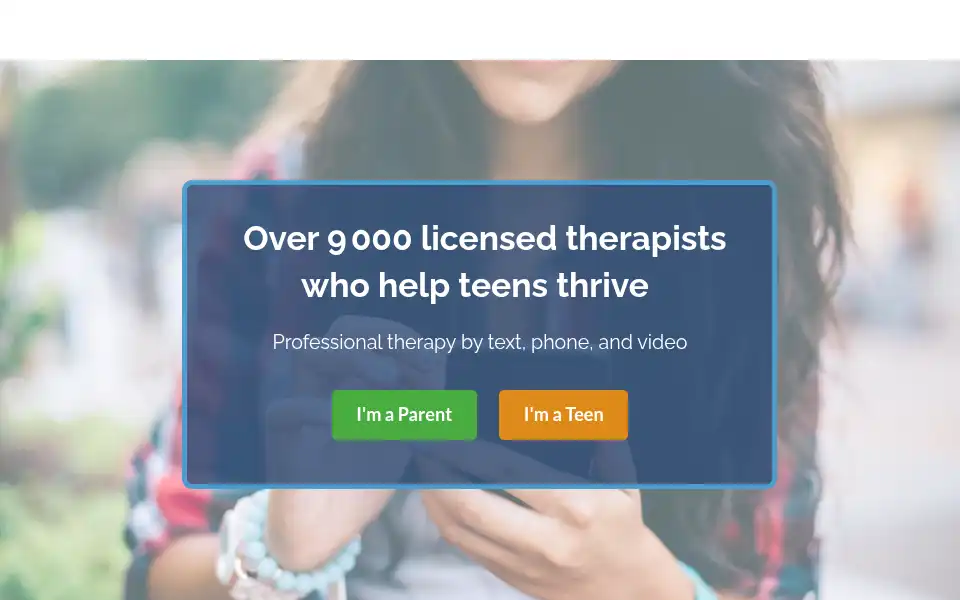 Screenshot of teencounseling.com