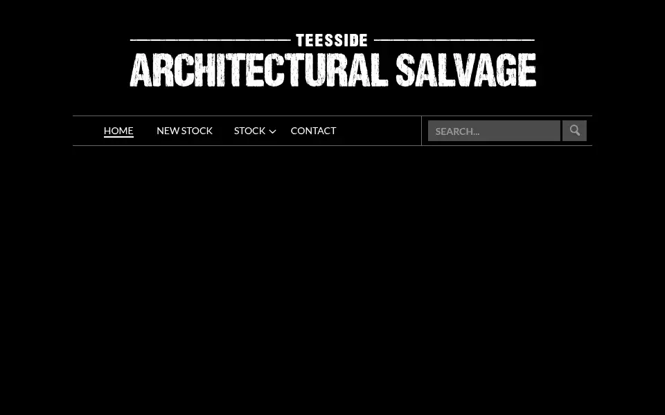 Screenshot of teessidearchitecturalsalvage.co.uk