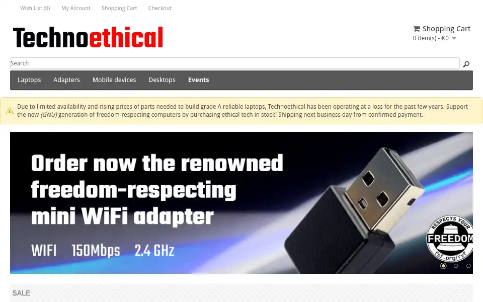 Screenshot of tehnoetic.com