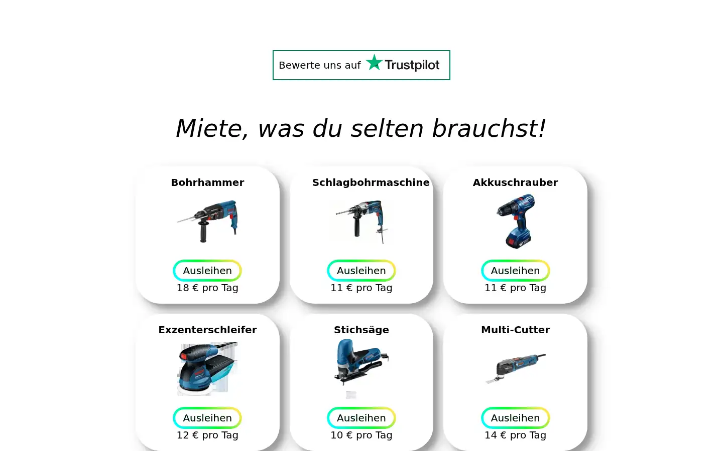 Screenshot of teildings.de