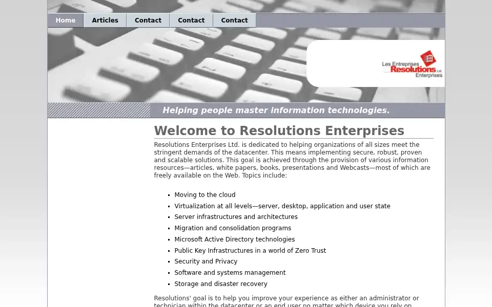 Screenshot of tekforcecorp.com