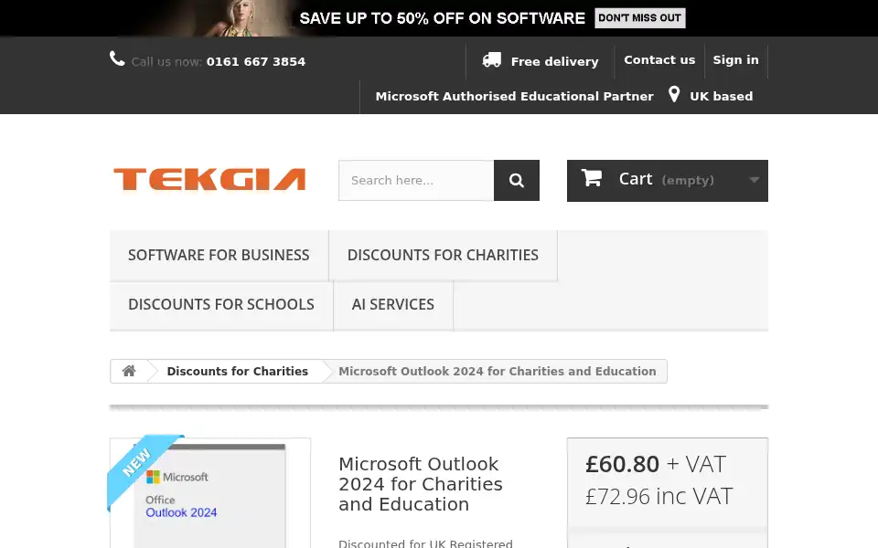 Screenshot of tekgia.com