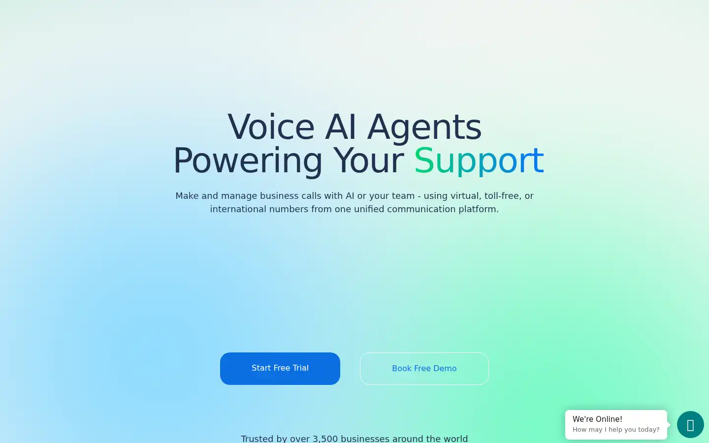 Screenshot of telecmi.com
