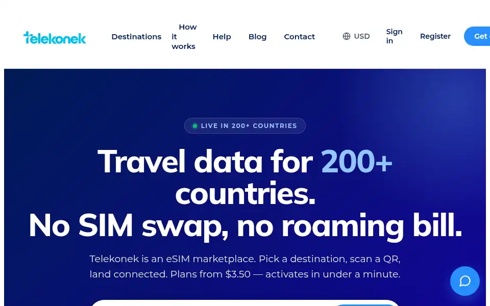 Screenshot of telekonek.com