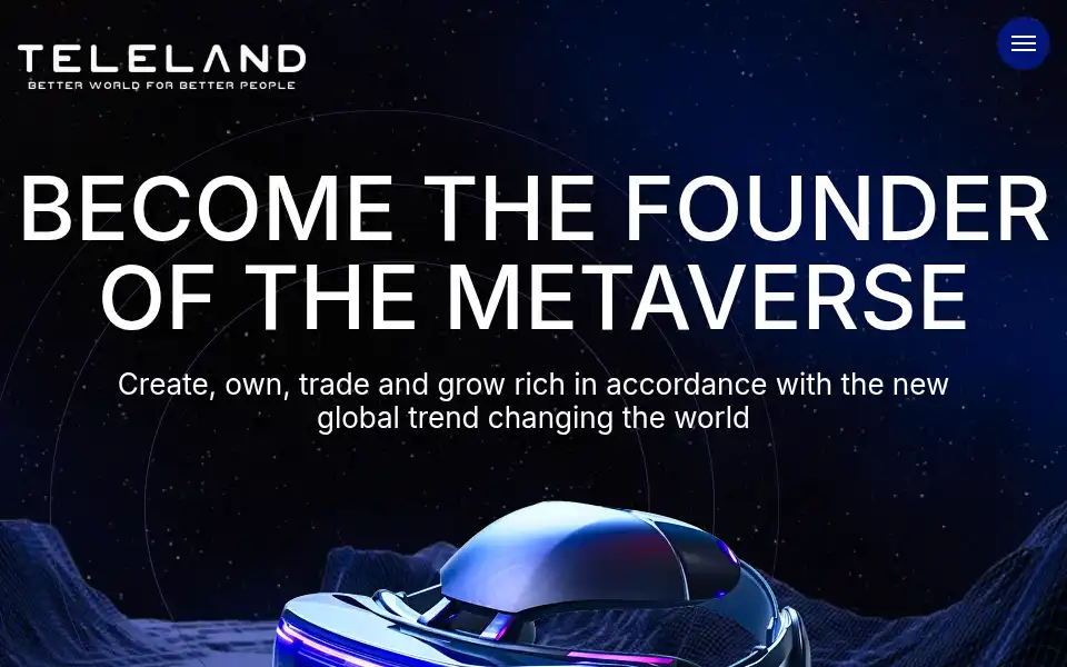 Screenshot of teleland.io