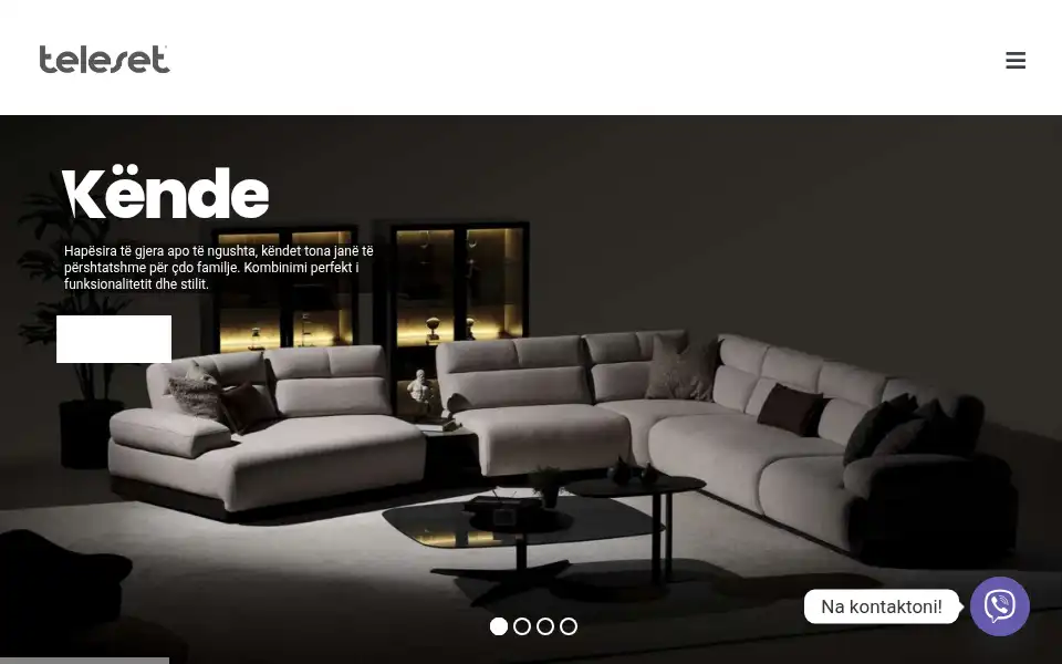 Screenshot of telesetkosova.com