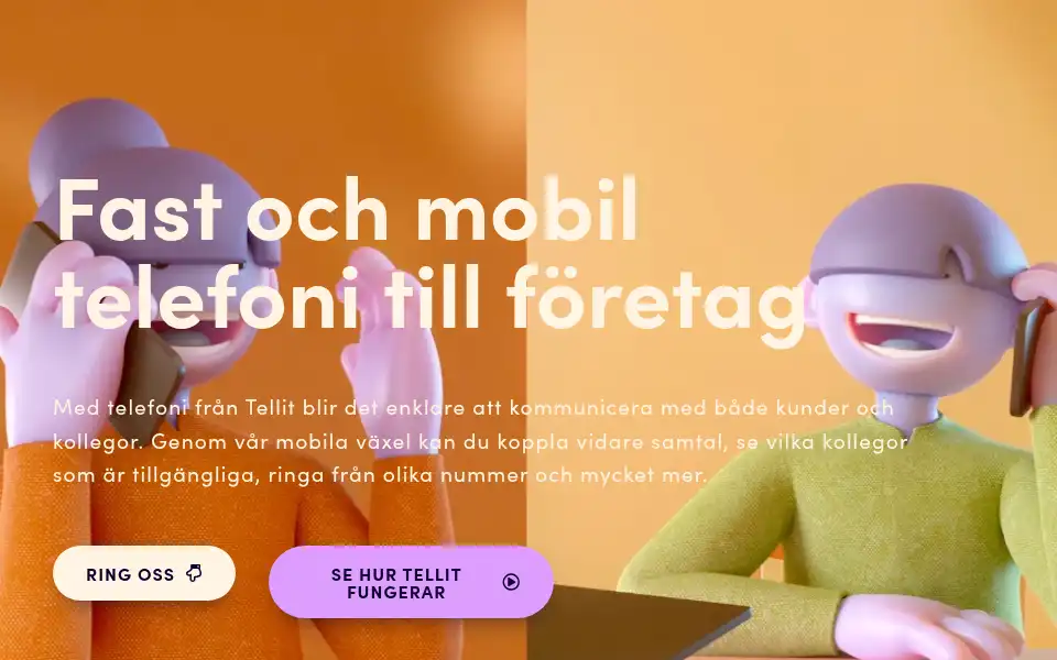 Screenshot of tellit.se