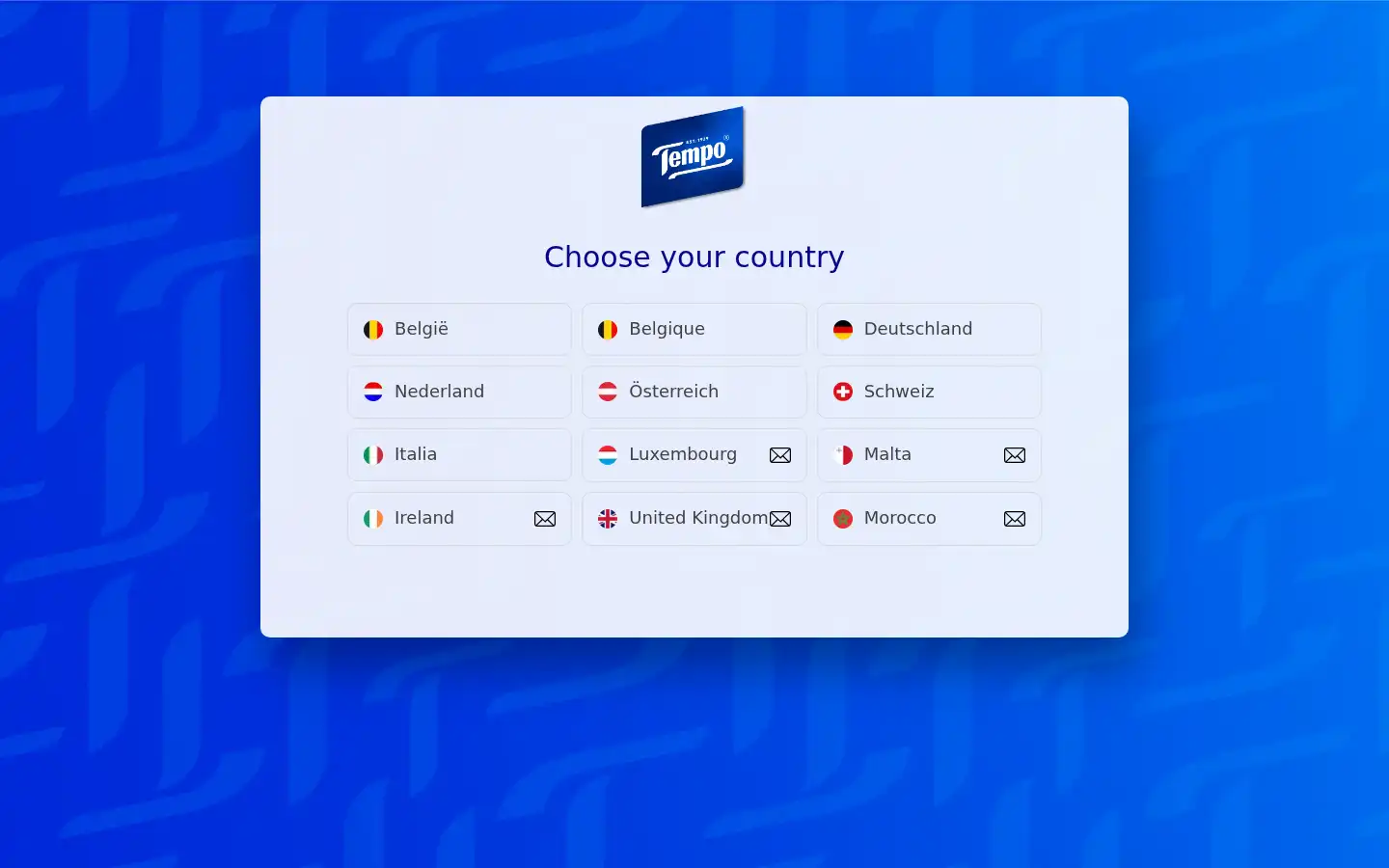 Screenshot of tempo-world.com