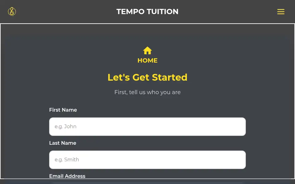 Screenshot of tempomobile.co.uk
