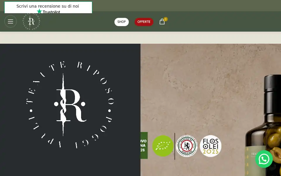 Screenshot of tenuteriposo.com