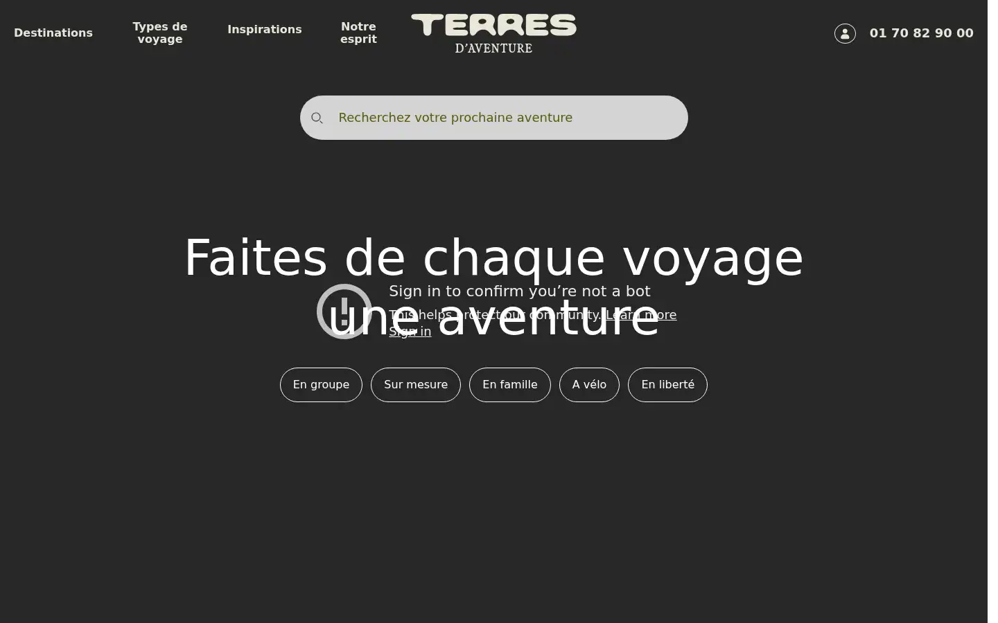 Screenshot of terdav.com