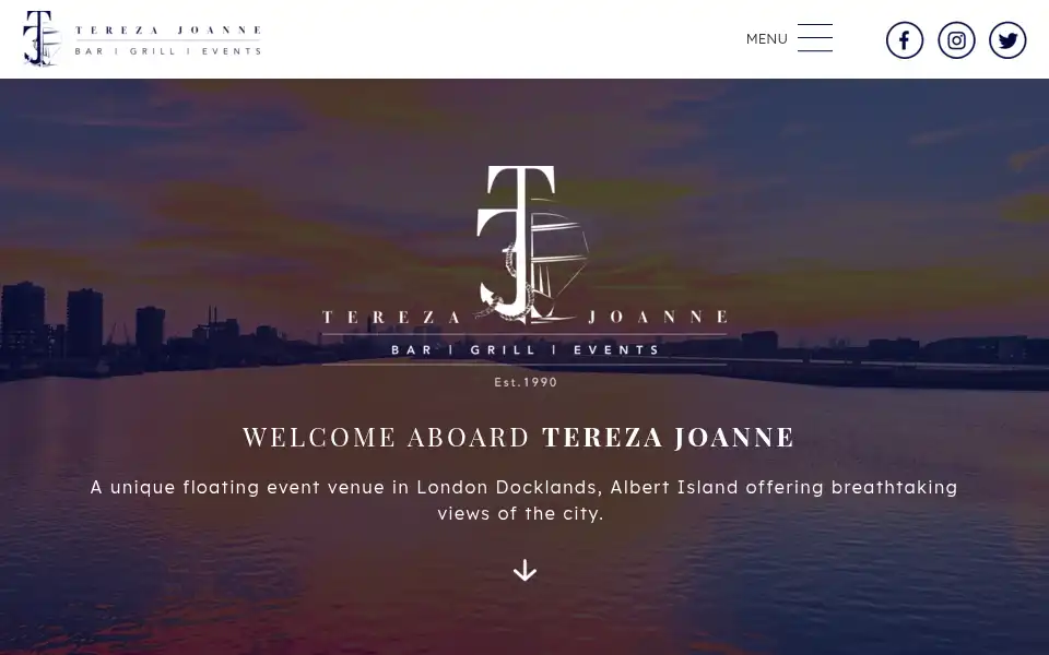 Screenshot of tereza-joanne.com