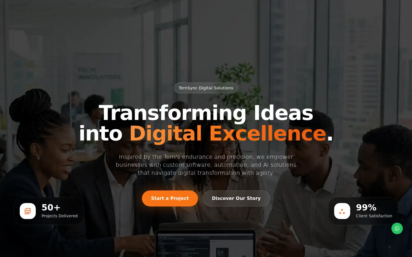 Screenshot of ternsync.co.ke