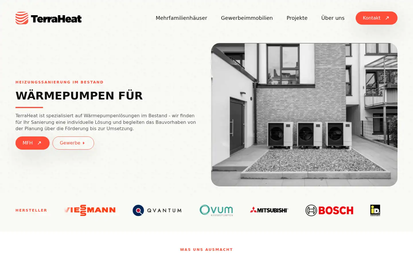 Screenshot of terraheat.group