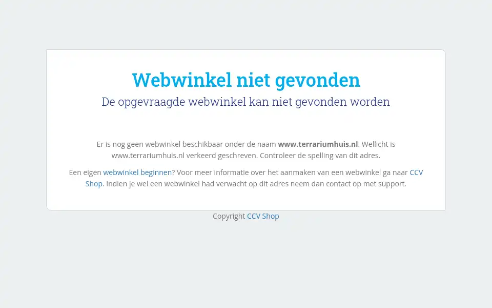 Screenshot of terrariumhuis.nl