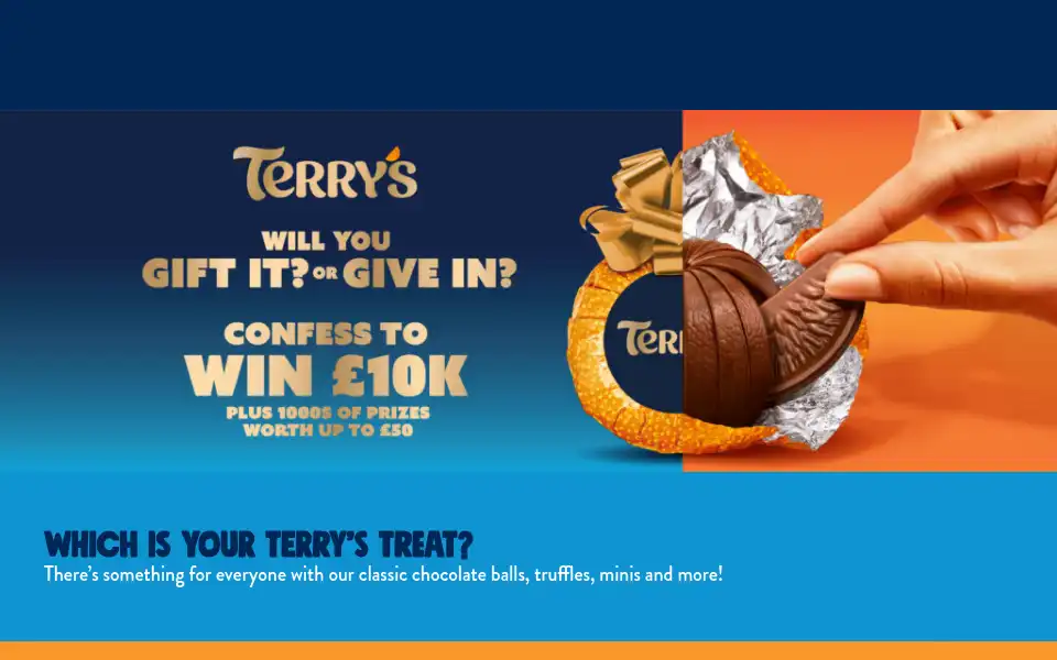 Screenshot of terryschocolate.com