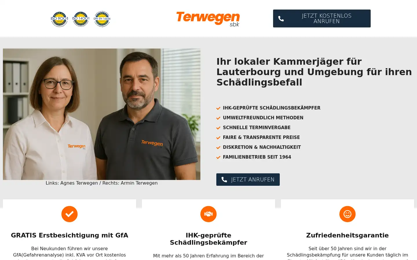 Screenshot of terwegen-sbk.de