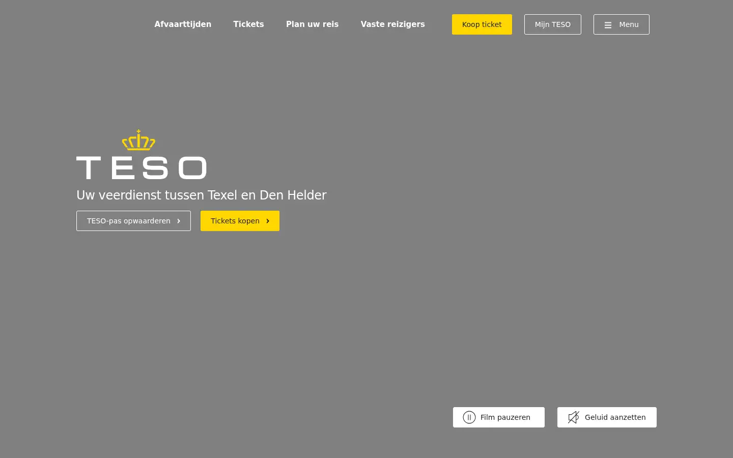 Screenshot of teso.nl