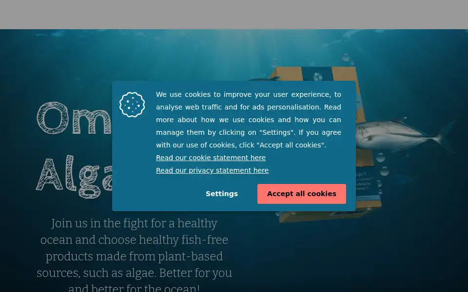 Screenshot of testa-omega3.com