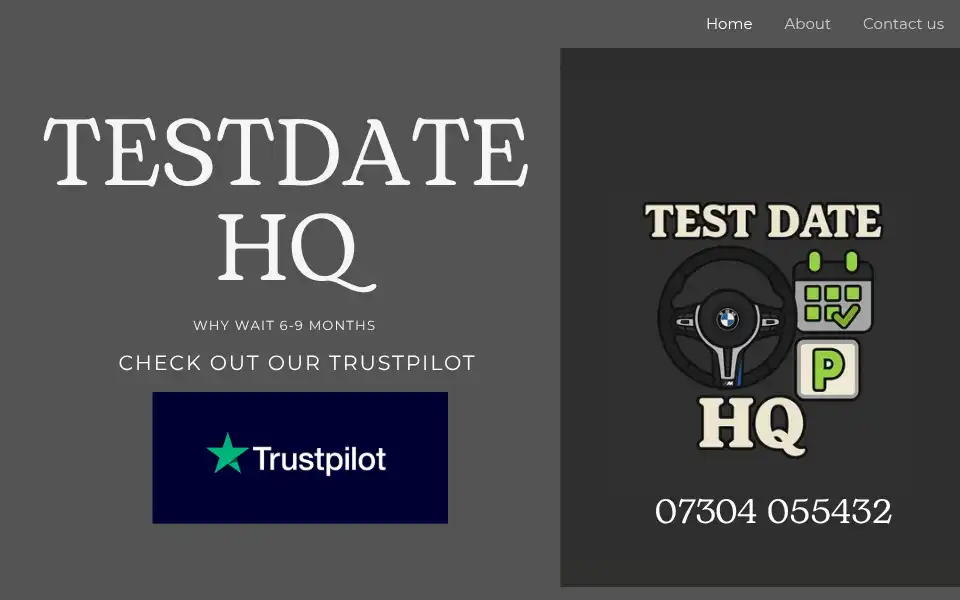 Screenshot of testdatehq.com