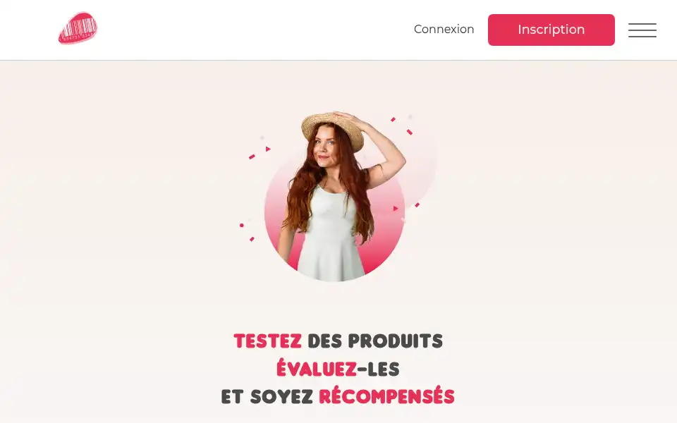 Screenshot of testerdesproduits.fr