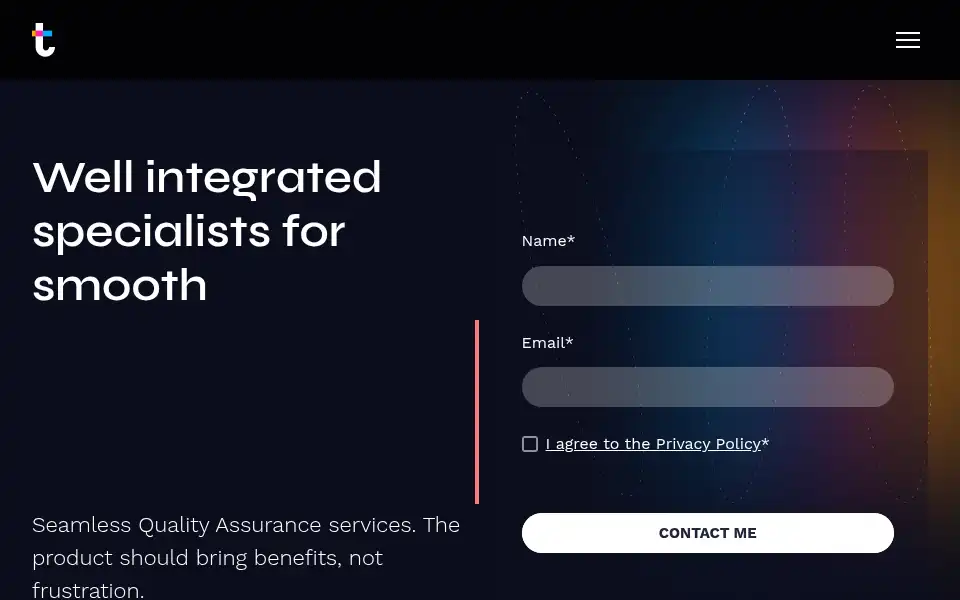 Screenshot of testerly.io