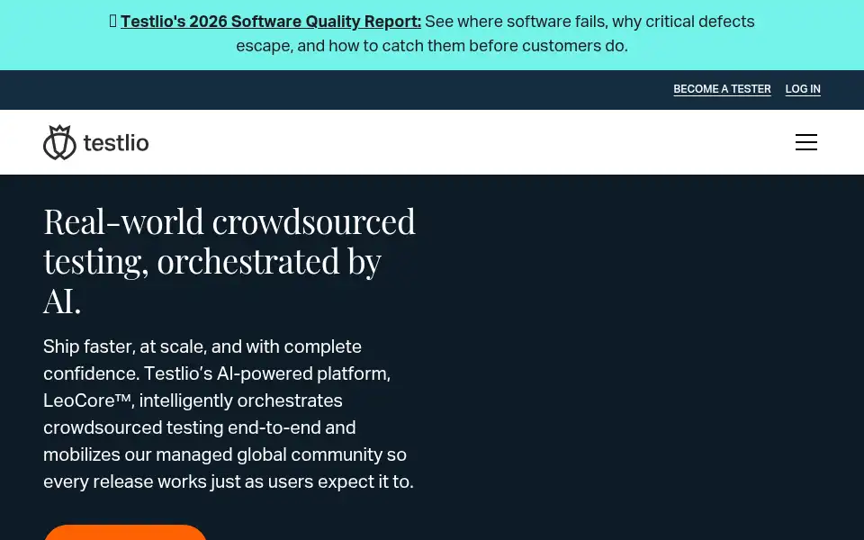 Screenshot of testlio.com