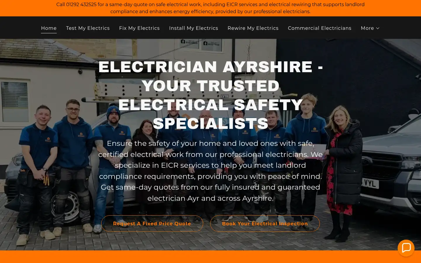 Screenshot of testmyhouse.co.uk