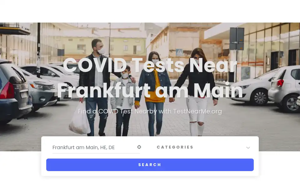 Screenshot of testnearme.org