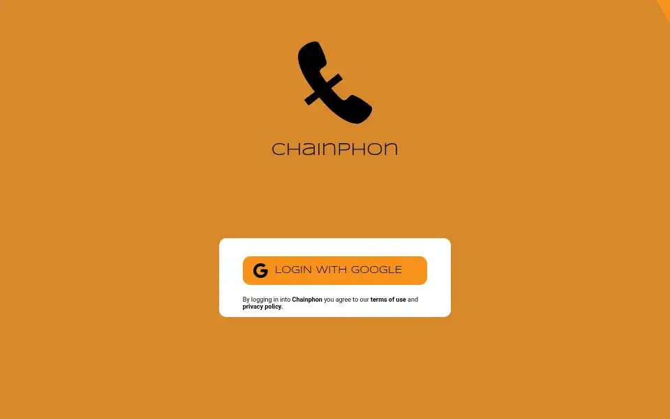 Screenshot of testnet.chainphon.com