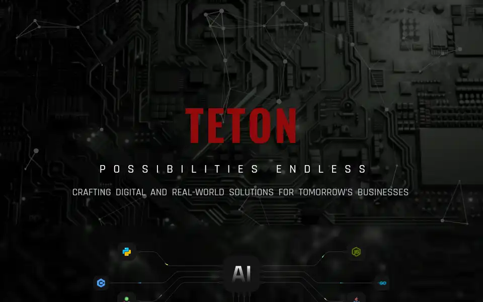 Screenshot of tetonelectronics.com