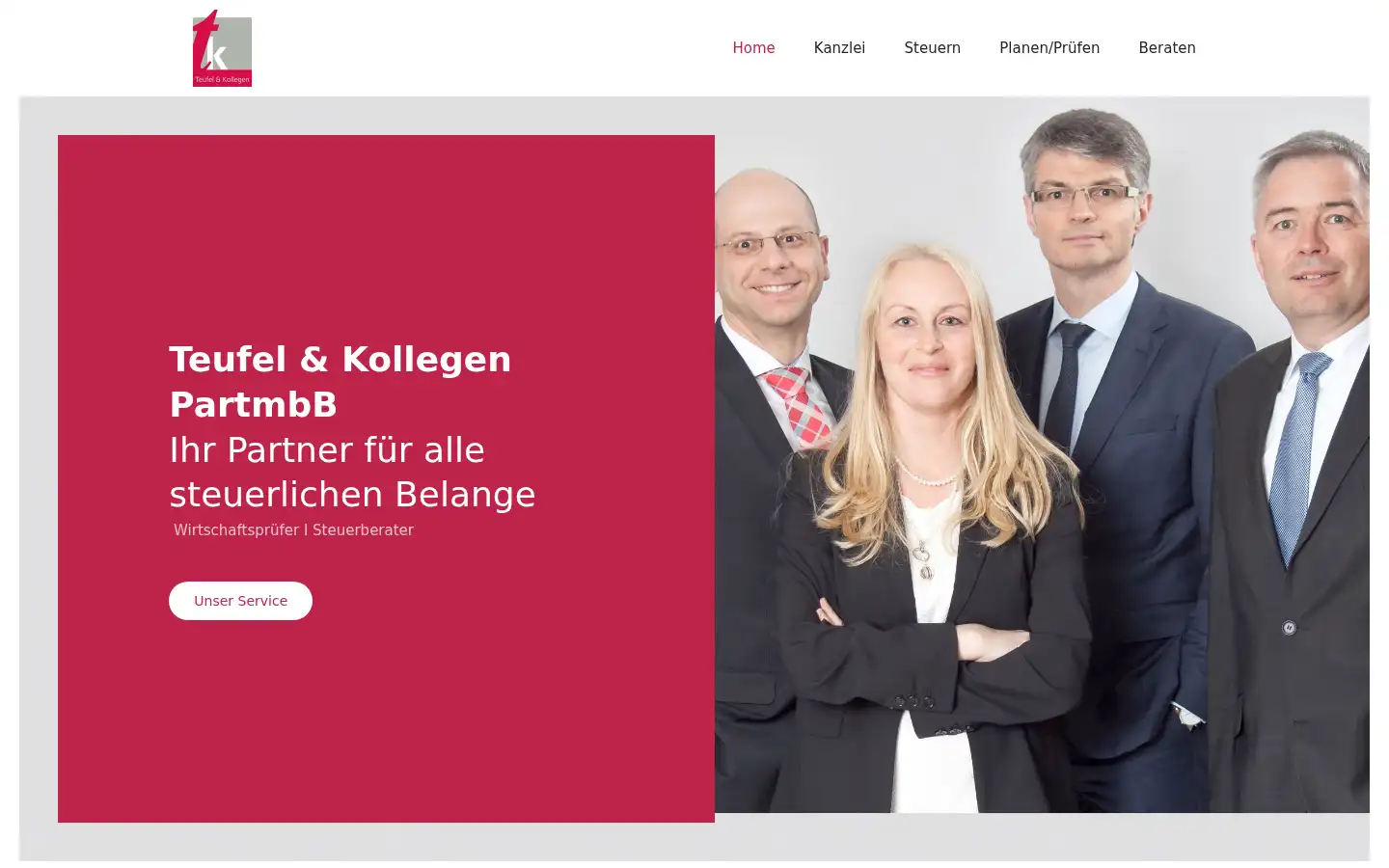 Screenshot of teufel-kollegen.de
