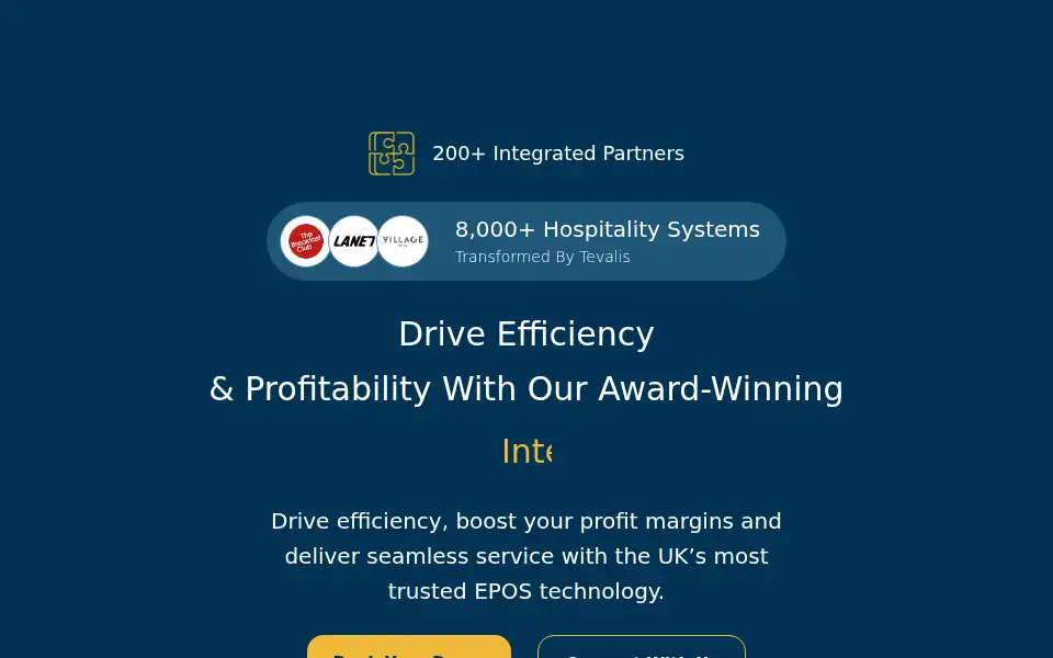 Screenshot of tevalis.com