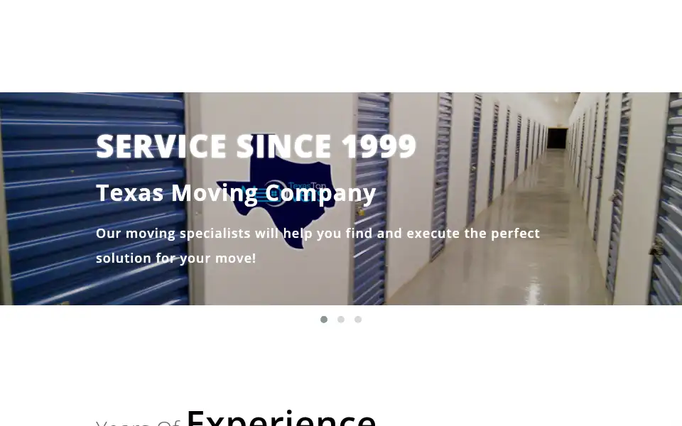 Screenshot of texastopmover.com