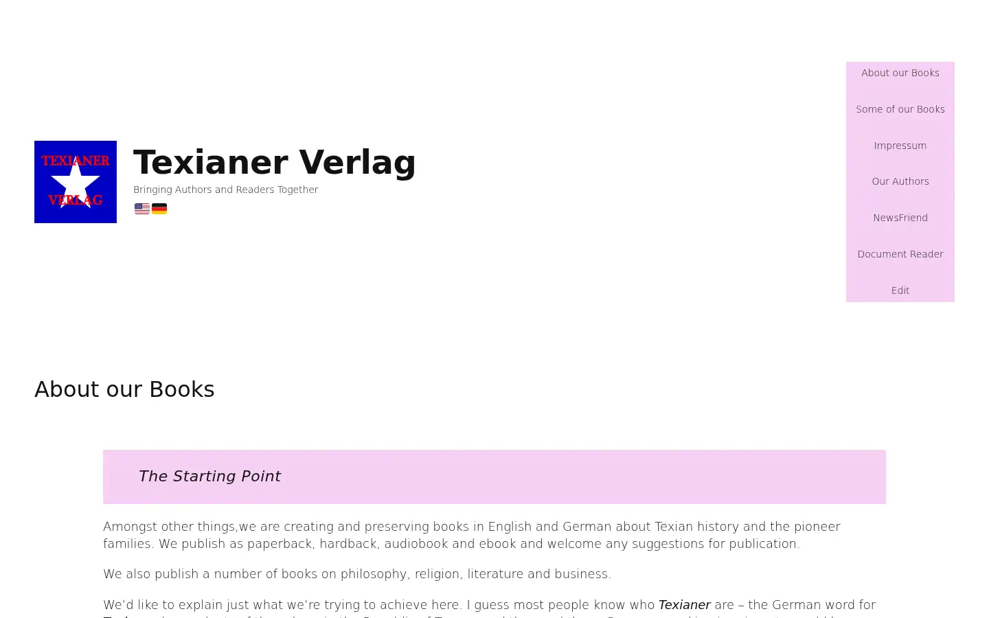 Screenshot of texianer.com