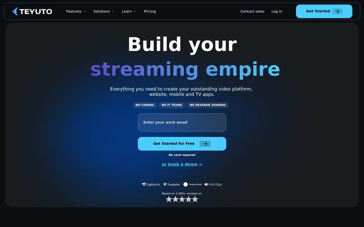 Screenshot of teyuto.com