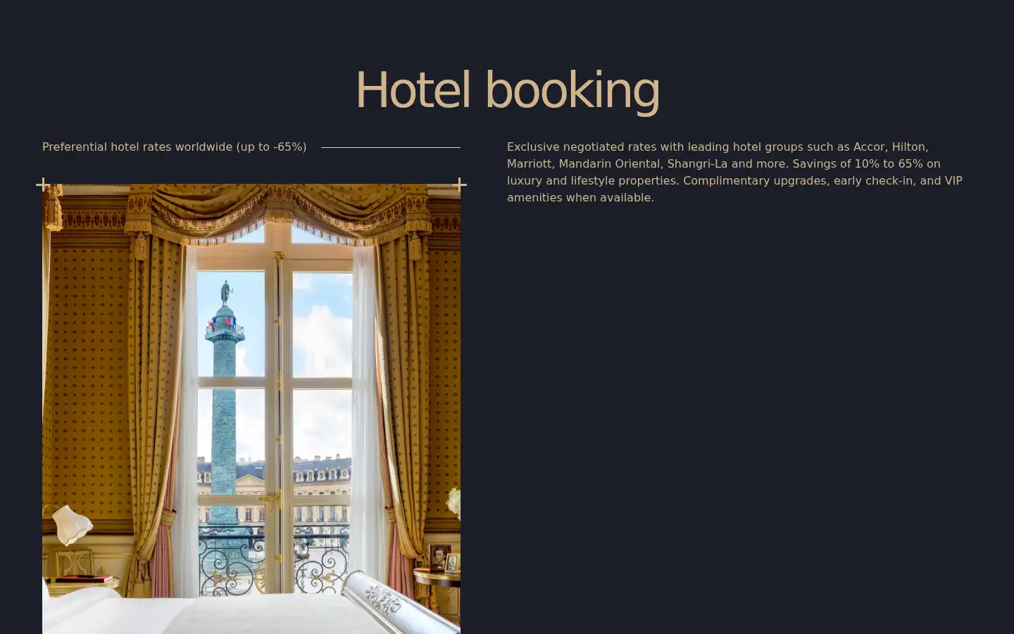 Screenshot of tg-hospitality.com