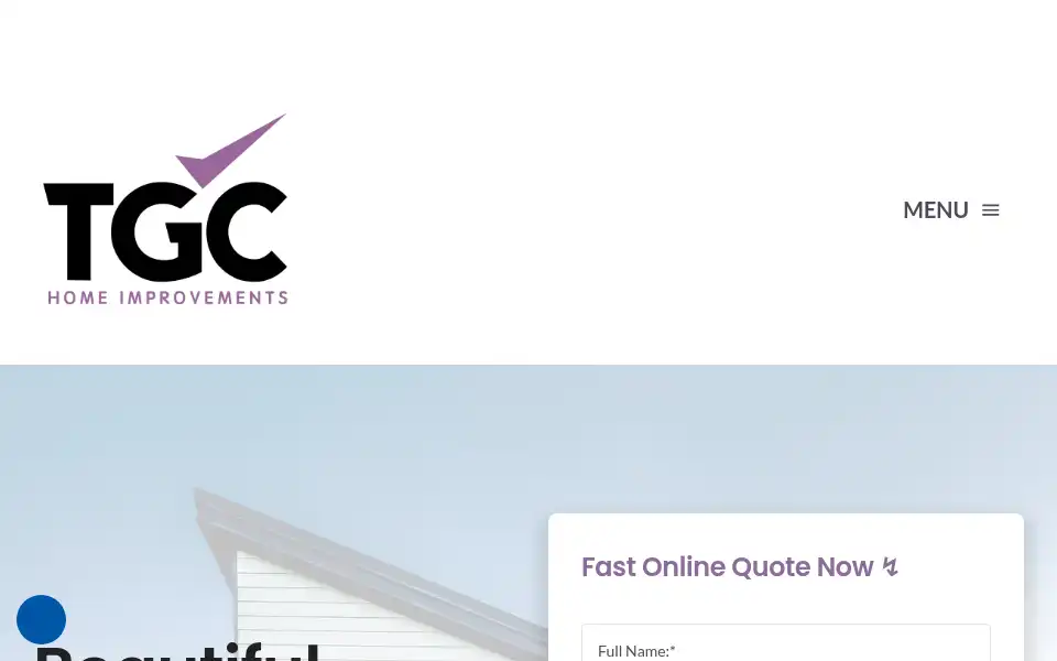 Screenshot of tgc-online.co.uk