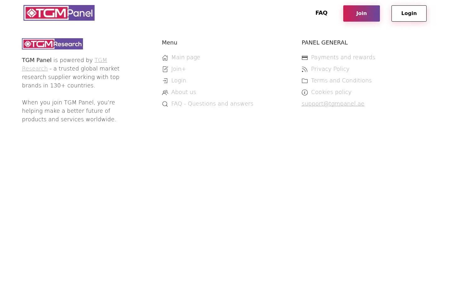 Screenshot of tgmpanel.com