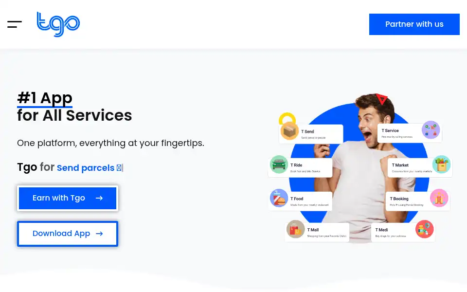 Screenshot of tgo.lk