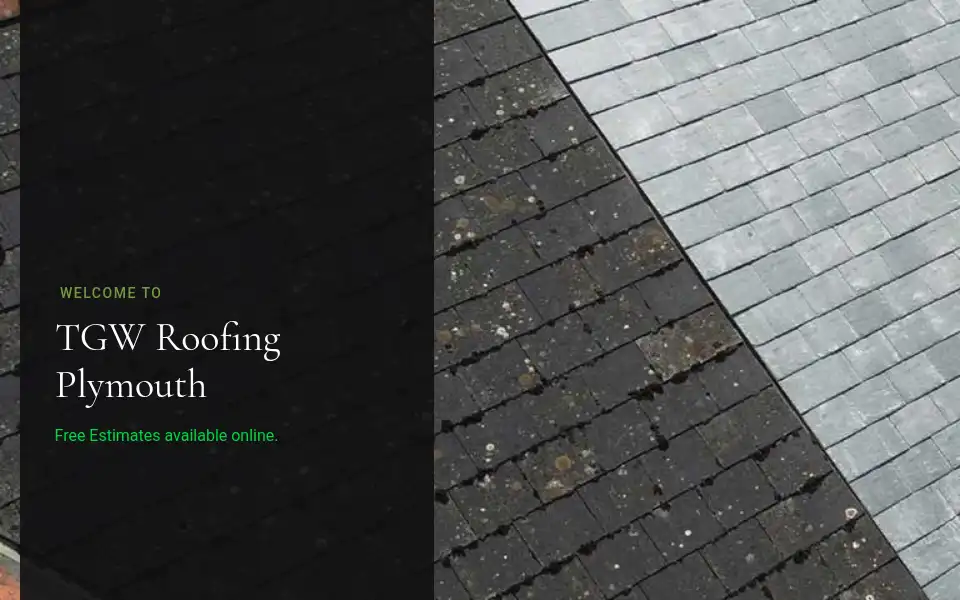 Screenshot of tgwroofing.co.uk