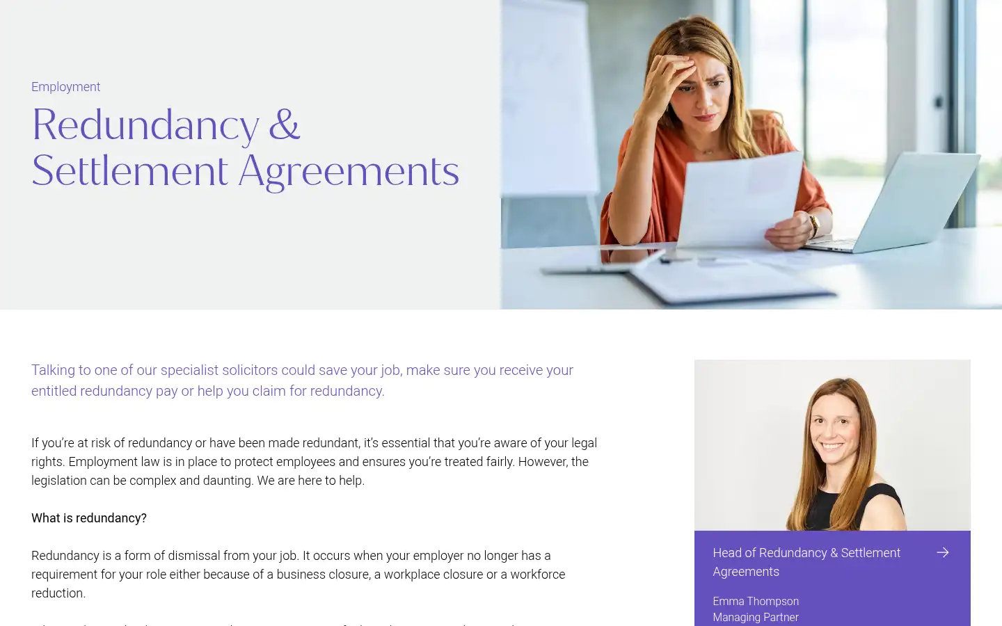 Screenshot of thackraywilliams.com