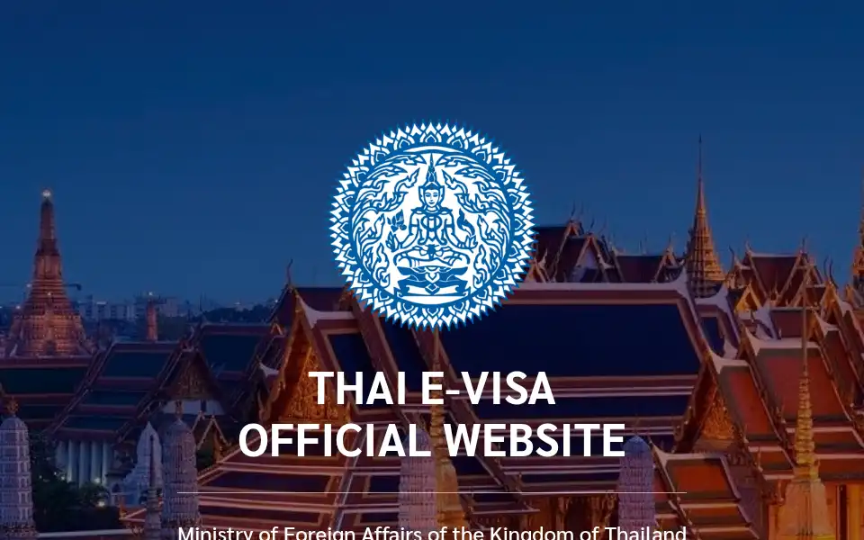 Screenshot of thaievisa.go.th