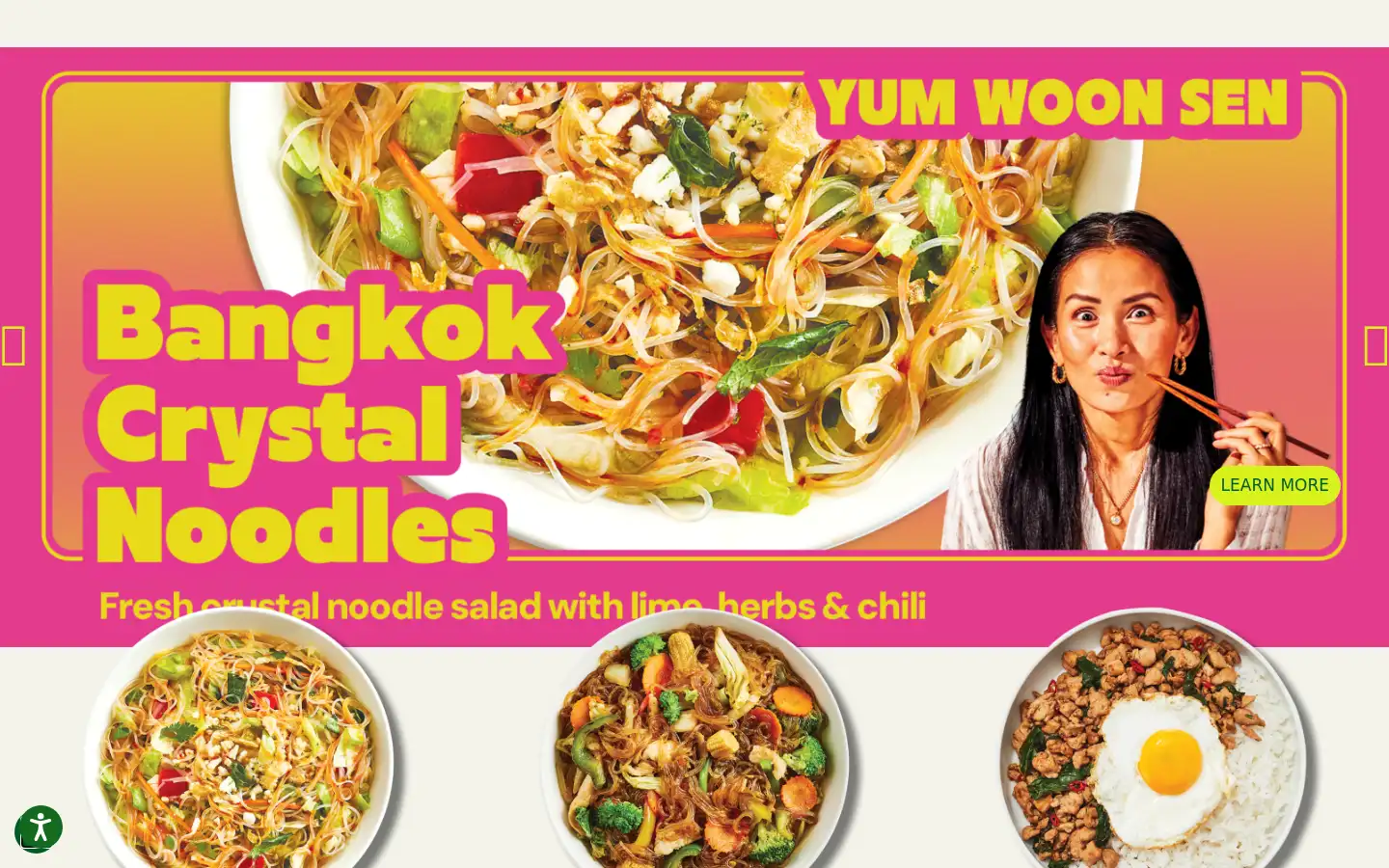Screenshot of thaiexpress.ca